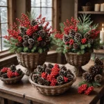 Berry & Pinecone Sprays